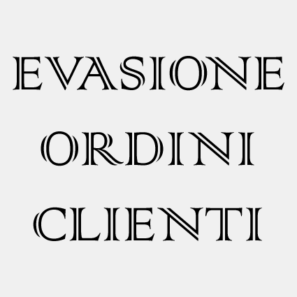 Evasione ordini clienti